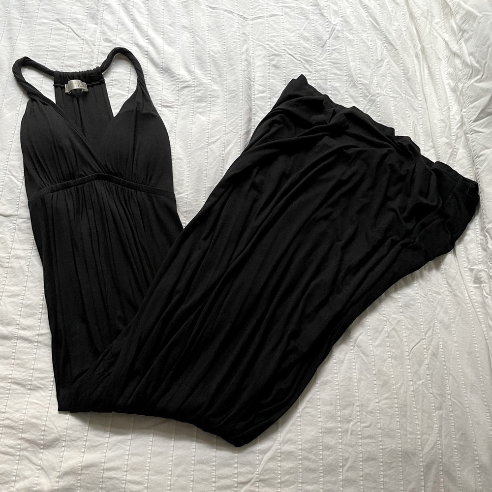 LUSH Maxi Dress racer back Large